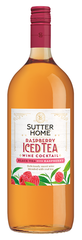 Raspberry Iced Tea Wine Cocktail