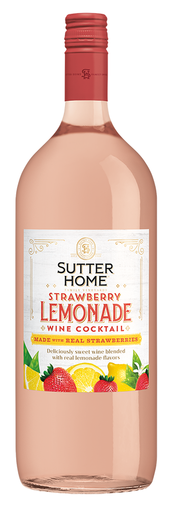 Strawberry Lemonade Wine Cocktail