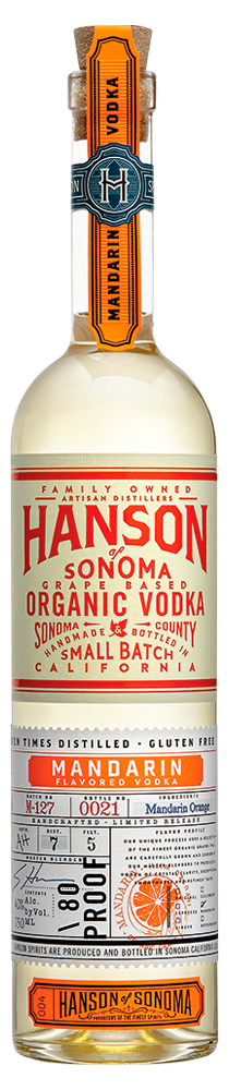 Organic Mandarin Orange Vodka