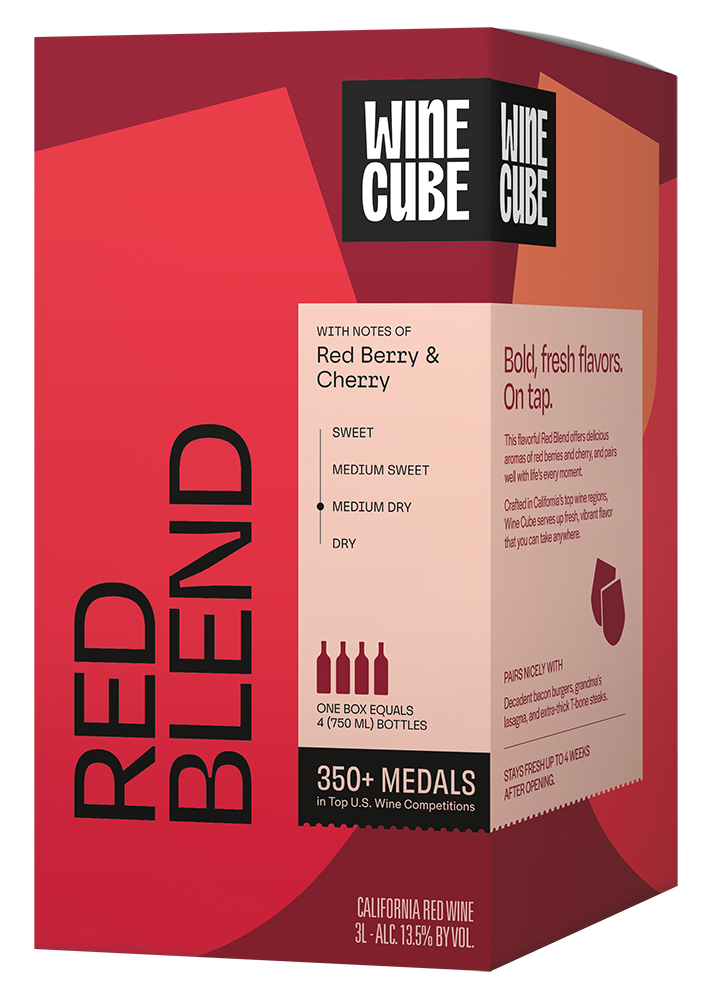 Red Blend Wine Cube