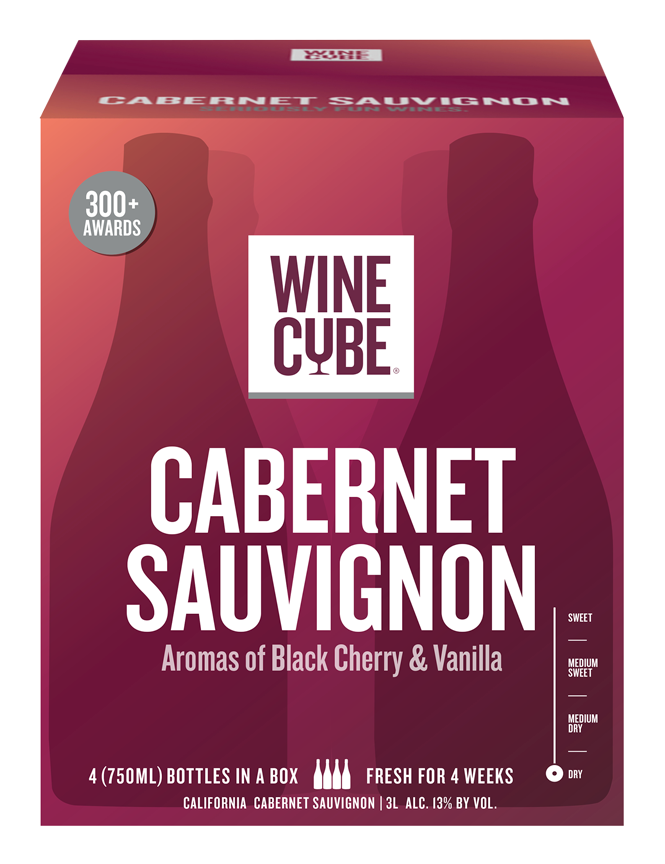 Cabernet Sauvignon Wine Cube