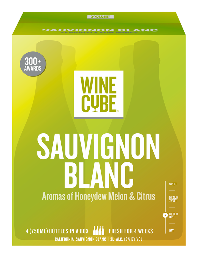 Sauvignon Blanc Wine Cube