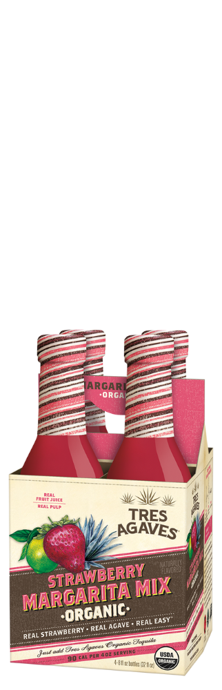 Organic Strawberry Margarita Mix 4pk